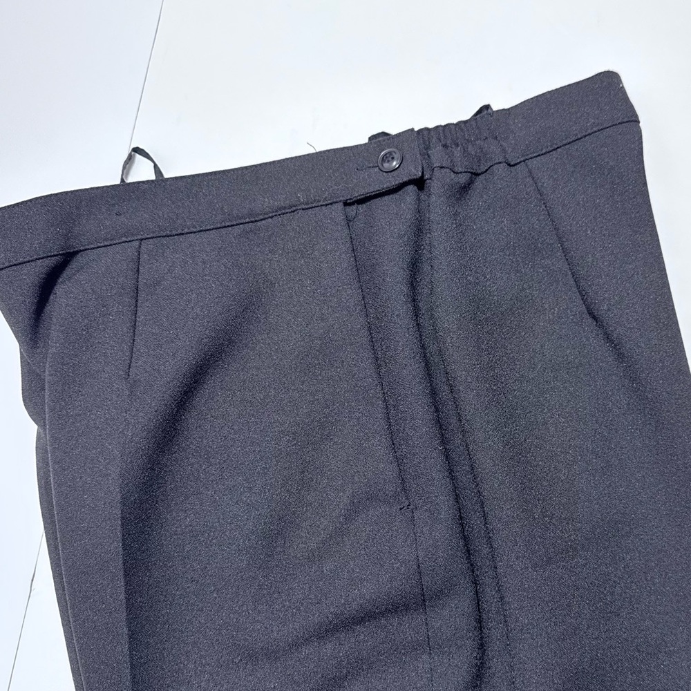 Emily Women's 2pc Pant Suit Set Size 12 Black Career Business Professional - Picture 10 of 16